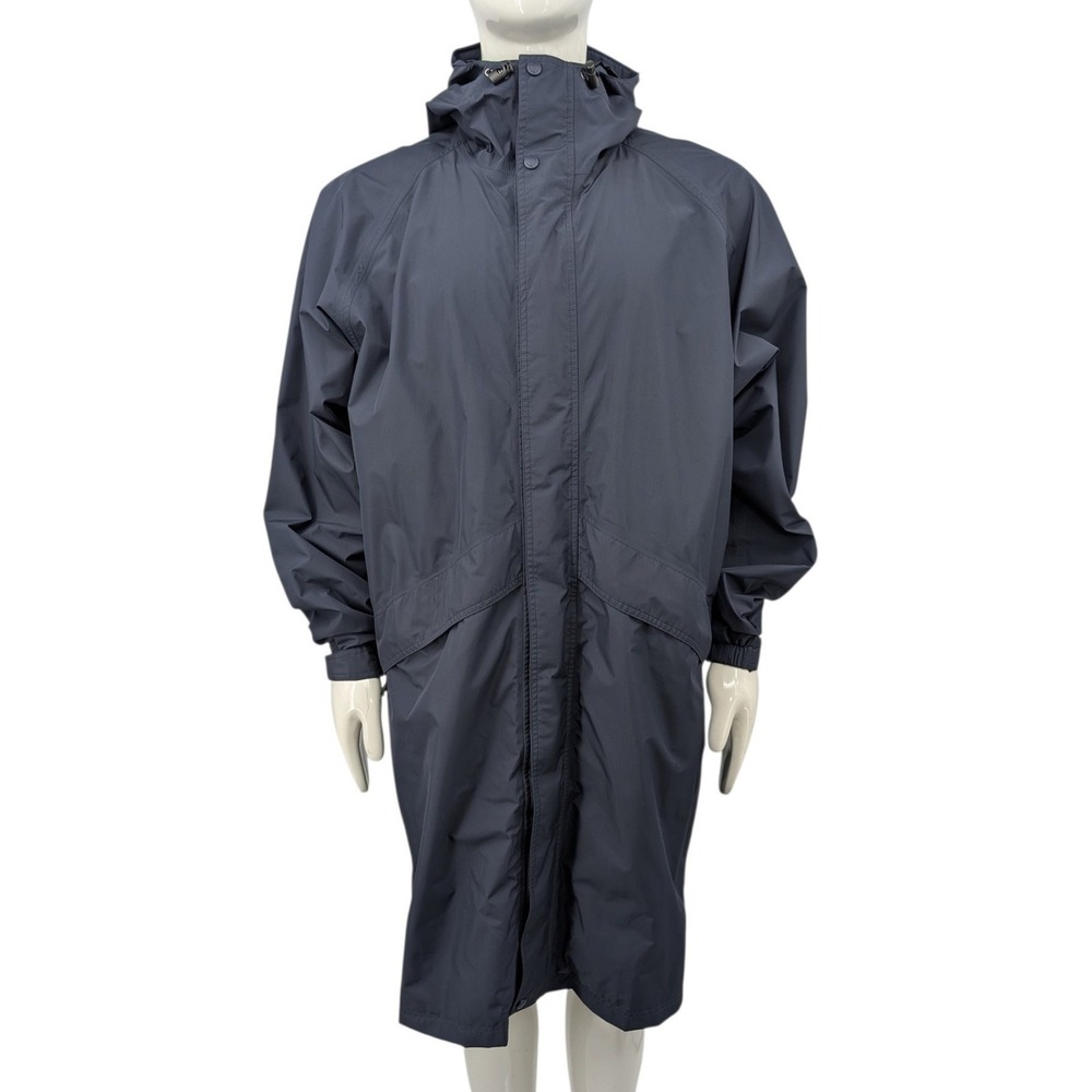 Vintage Y2K L.L.Bean Gore-Tex Rain Coat Mens XL Tall Navy Hooded Parka